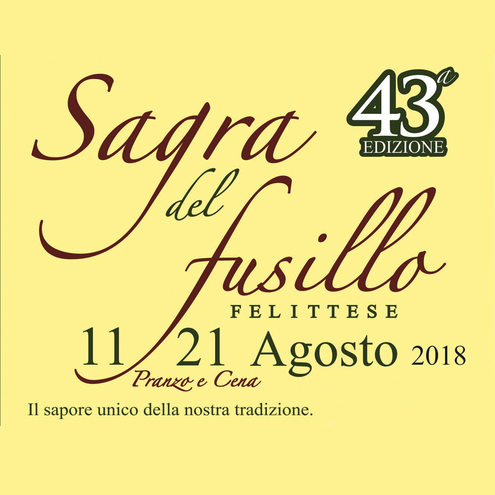 Sagra del fusillo 2018