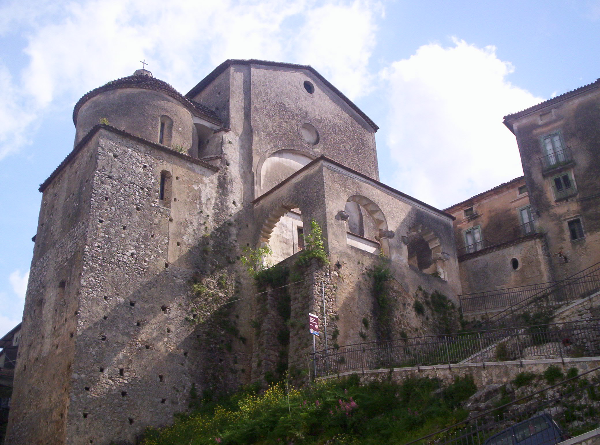 Chiesa dell'Assunta Felitto- particolare Esterno