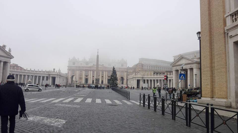 Vista su Piazza San Pietro